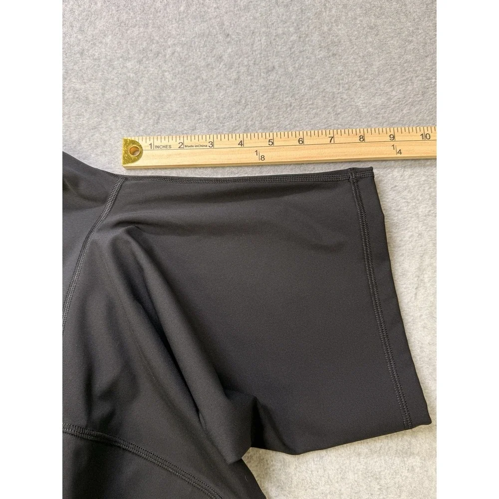 CRZ Yoga Black High Rise Biker‎ Shorts Women's M  8